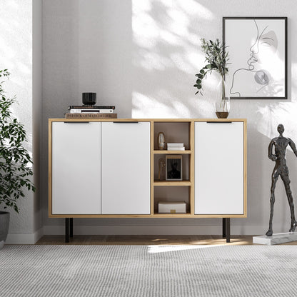 Μπουφές Sapphire Δρυς
Λευκό 120x29,6x75cm | 327ODS1305