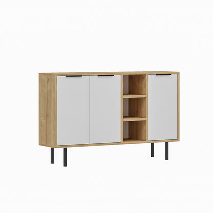 Μπουφές Sapphire Δρυς
Λευκό 120x29,6x75cm | 327ODS1305