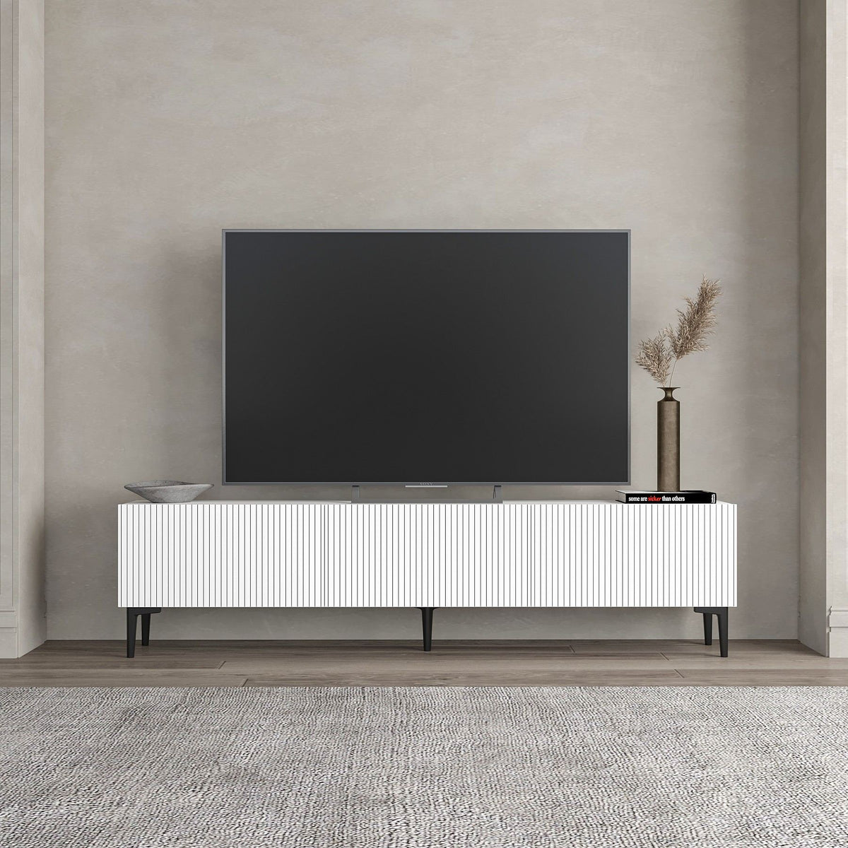 Έπιπλο Τηλεόρασης TV Βάση Σύνθεση Λευκό | 327ODS1306