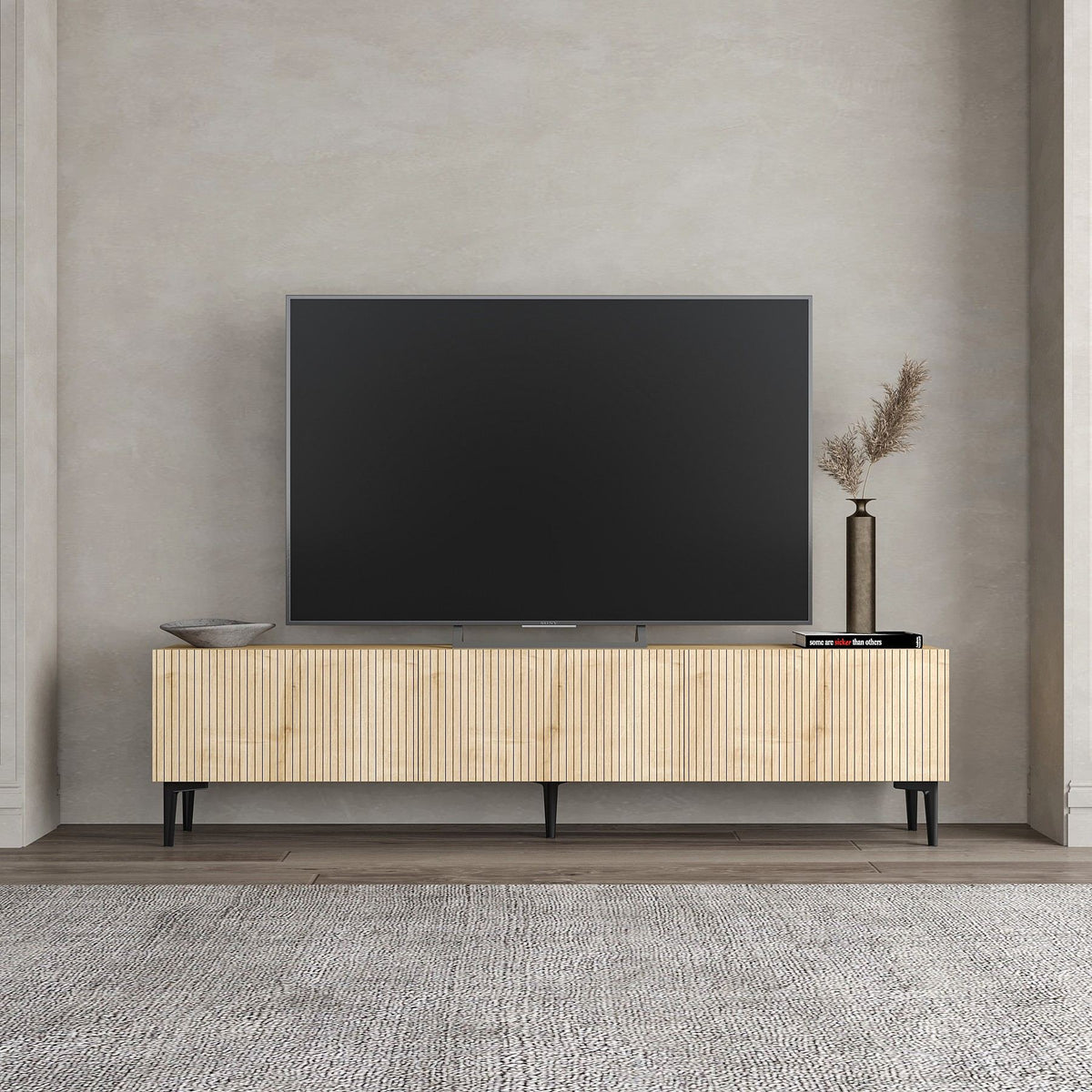 Έπιπλο Τηλεόρασης TV Βάση Σύνθεση Sapphire Δρυς | 327ODS1308