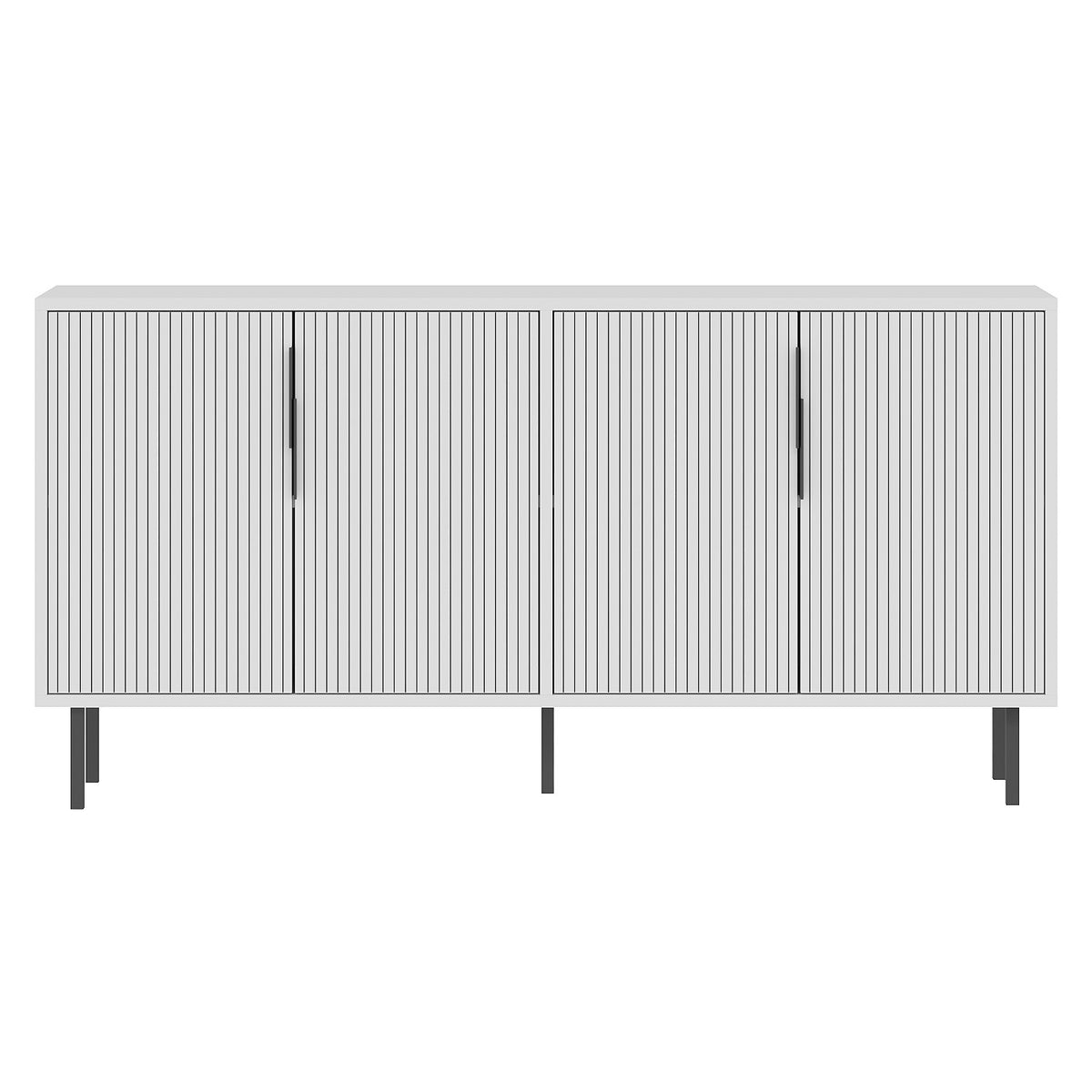 Μπουφές Λευκό 150x36x75cm | 327ODS1332