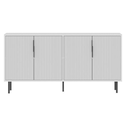 Μπουφές Λευκό 150x36x75cm | 327ODS1332