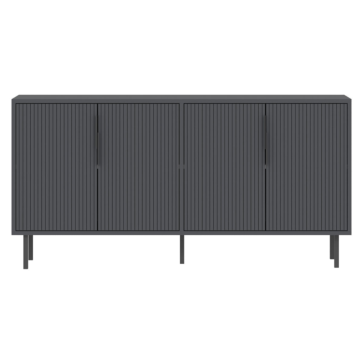 Μπουφές Ανθρακί 150x36x75cm | 327ODS1333