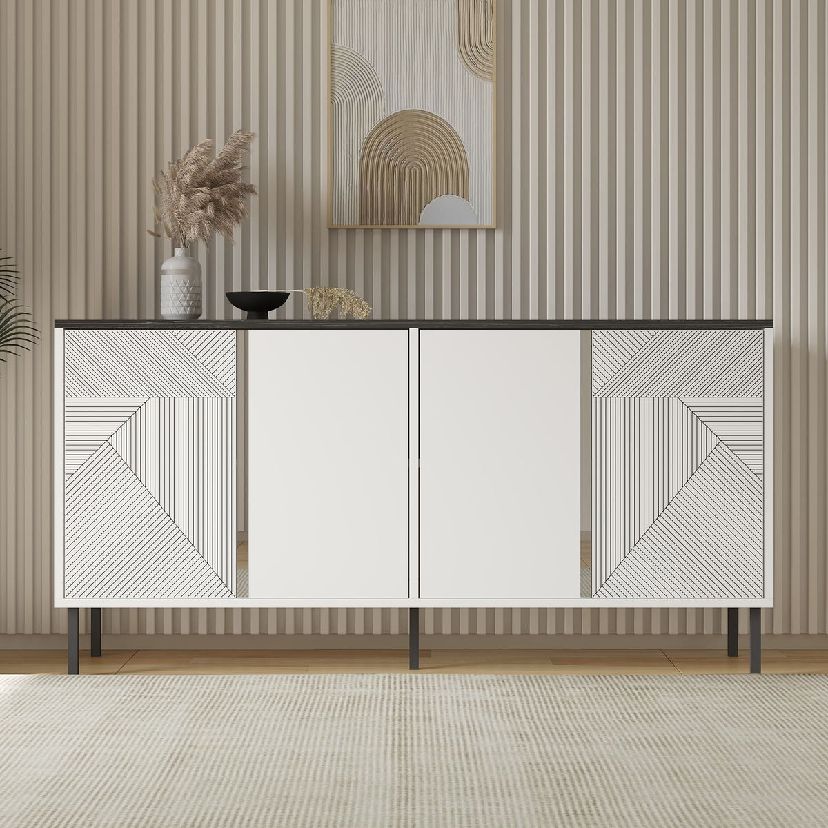 Μπουφές Λευκό
Royal 150x36x75cm | 327ODS1336