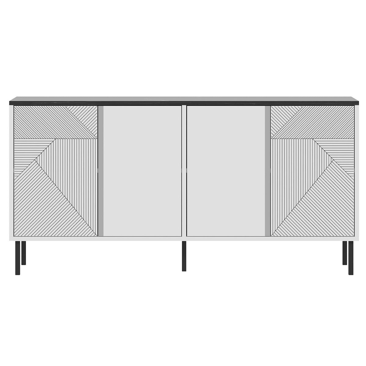 Μπουφές Λευκό
Royal 150x36x75cm | 327ODS1336
