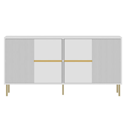 Μπουφές Λευκό 150x36x75cm | 327ODS1338