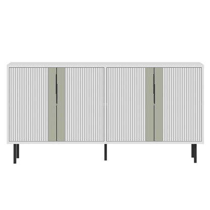 Μπουφές Λευκό 150x36x75cm | 327ODS1339