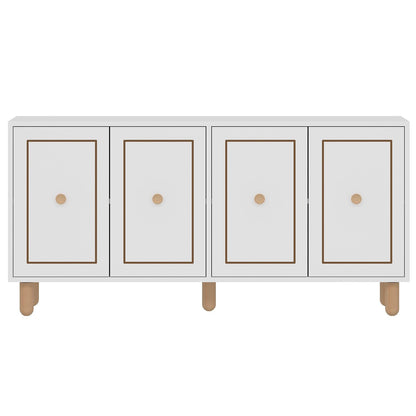 Μπουφές Λευκό 150x36x73cm | 327ODS1342