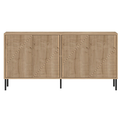 Μπουφές Sapphire Δρυς 150x36x75cm | 327ODS1346