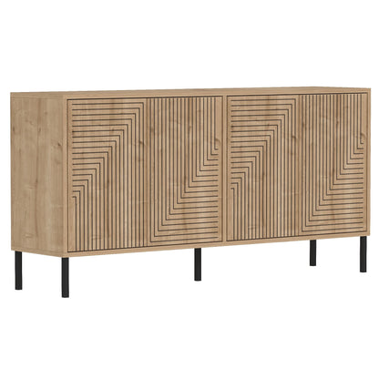 Μπουφές Sapphire Δρυς 150x36x75cm | 327ODS1346
