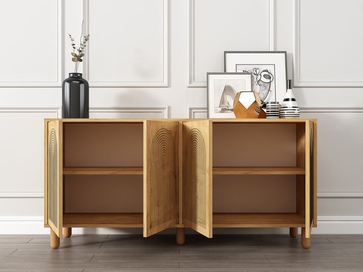 Μπουφές Sapphire Δρυς 150x36x73cm | 327ODS1350