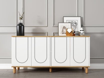 Μπουφές Sapphire Δρυς
Λευκό 150x36x73cm | 327ODS1352