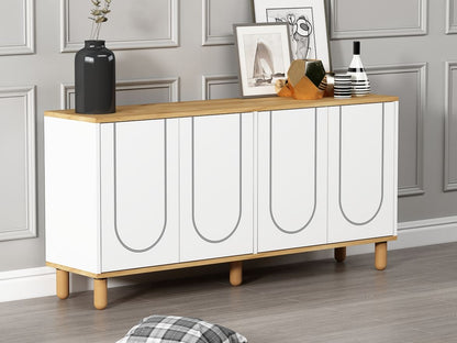 Μπουφές Sapphire Δρυς
Λευκό 150x36x73cm | 327ODS1352