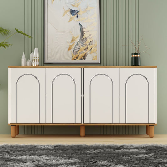 Μπουφές Sapphire Δρυς
Λευκό 150x36x73cm | 327ODS1353