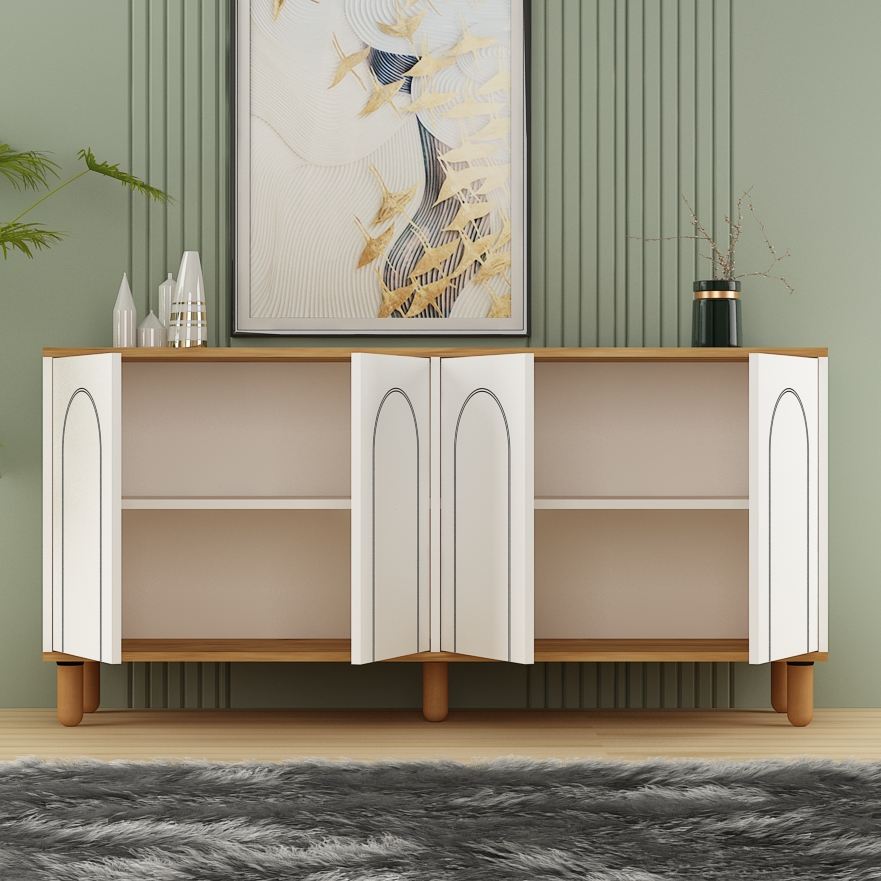 Μπουφές Sapphire Δρυς
Λευκό 150x36x73cm | 327ODS1353