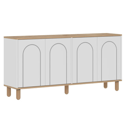 Μπουφές Sapphire Δρυς
Λευκό 150x36x73cm | 327ODS1353