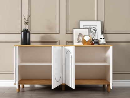 Μπουφές Sapphire Δρυς
Λευκό 150x36x73cm | 327ODS1354