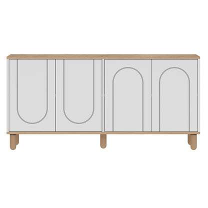 Μπουφές Sapphire Δρυς
Λευκό 150x36x73cm | 327ODS1354