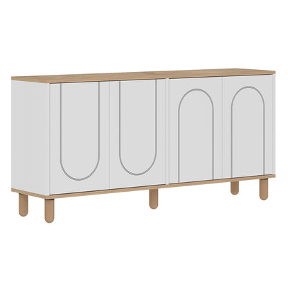 Μπουφές Sapphire Δρυς
Λευκό 150x36x73cm | 327ODS1354