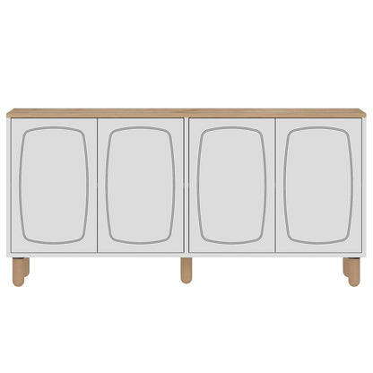Μπουφές Sapphire Δρυς
Λευκό 150x36x73cm | 327ODS1355