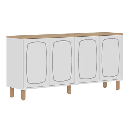 Μπουφές Sapphire Δρυς
Λευκό 150x36x73cm | 327ODS1355