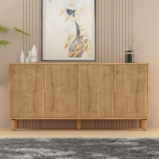 Μπουφές Sapphire Δρυς 150x36x73cm | 327ODS1357