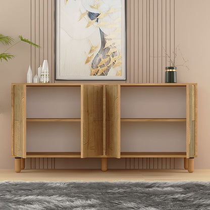 Μπουφές Sapphire Δρυς 150x36x73cm | 327ODS1357