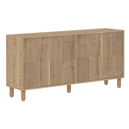Μπουφές Sapphire Δρυς 150x36x73cm | 327ODS1357