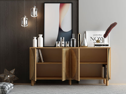 Μπουφές Sapphire Δρυς 150x36x73cm | 327ODS1359