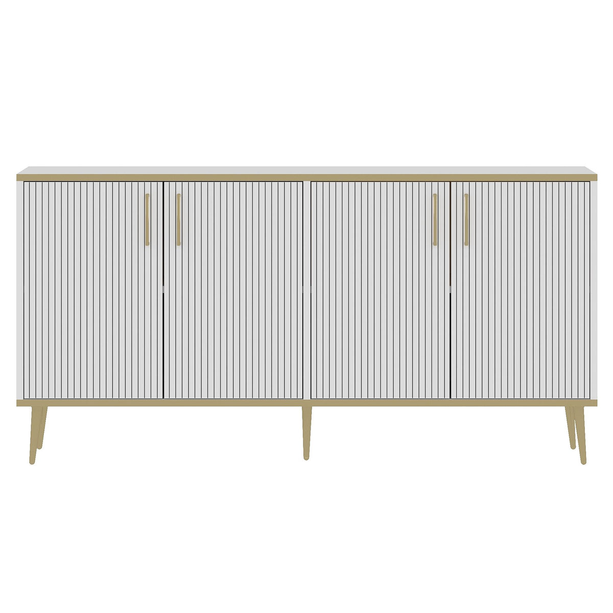 Μπουφές Λευκό 150x36x15cm | 327ODS1361