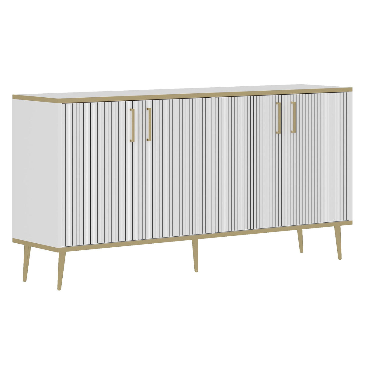 Μπουφές Λευκό 150x36x15cm | 327ODS1361