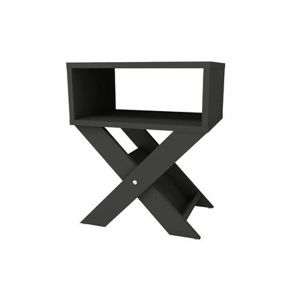 Κομοδίνο 43x33x56 Ανθρακί 340DWL1114