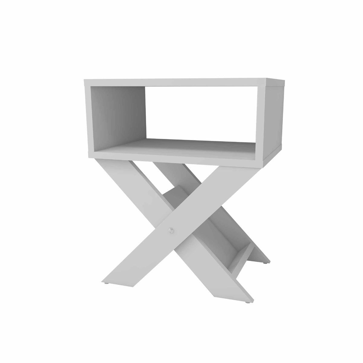 Κομοδίνο 43x33x56 Λευκό 340DWL1118