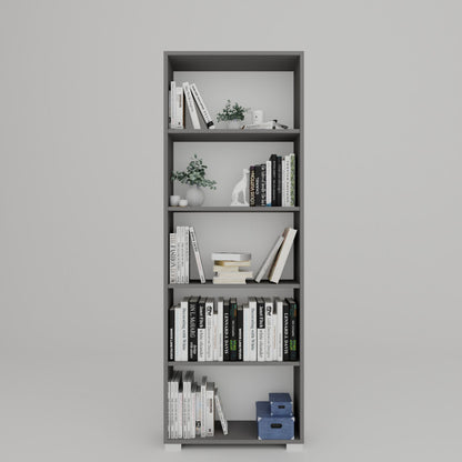 Βιβλιοθήκη 64 × 25 × 182 εκ. Γκρι GR350MWD1307