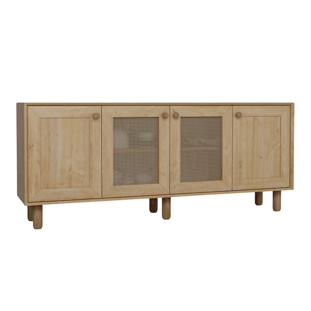 Μπουφές Καρυδί 180x40x75cm | 350MWD1501
