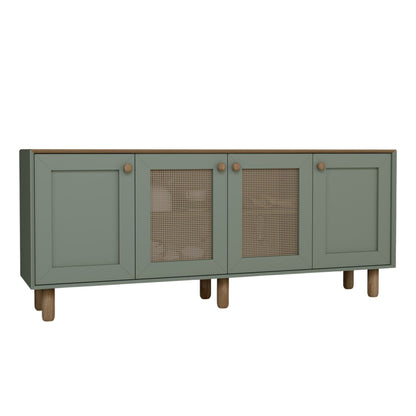 Μπουφές Πράσινο 180x40x75cm | 350MWD1502