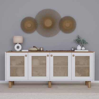Μπουφές Light Καρυδί 180x40x75cm | 350MWD1506