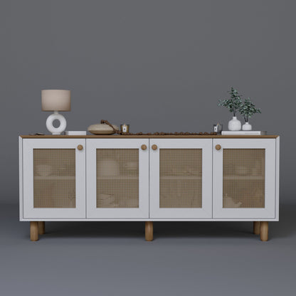 Μπουφές Light Καρυδί 180x40x75cm | 350MWD1506