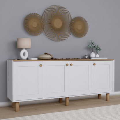 Μπουφές Light Καρυδί 180x37,3x80cm | 350MWD1511