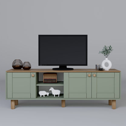 Έπιπλο Τηλεόρασης TV Βάση Σύνθεση Green | 350MWD1701