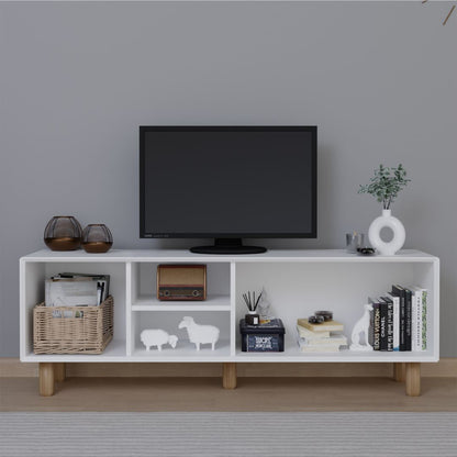 Έπιπλο Τηλεόρασης TV Βάση Σύνθεση Λευκό | 350MWD1703