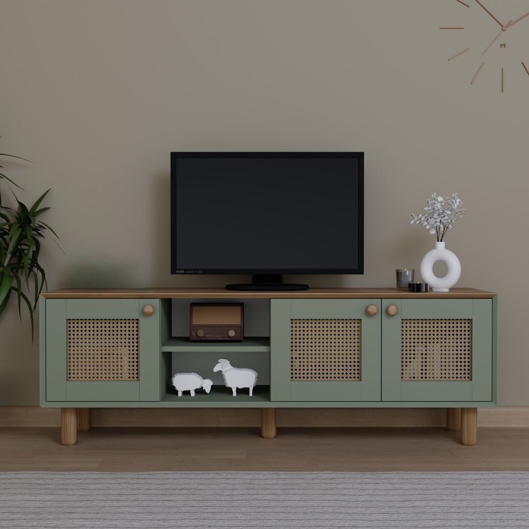 Έπιπλο Τηλεόρασης TV Βάση Σύνθεση Green | 350MWD1704