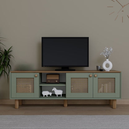 Έπιπλο Τηλεόρασης TV Βάση Σύνθεση Green | 350MWD1704