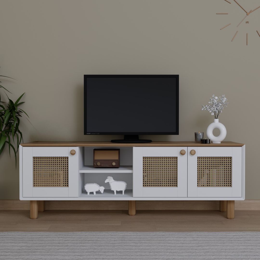 Έπιπλο Τηλεόρασης TV Βάση Σύνθεση Garden Δρυς | 350MWD1705