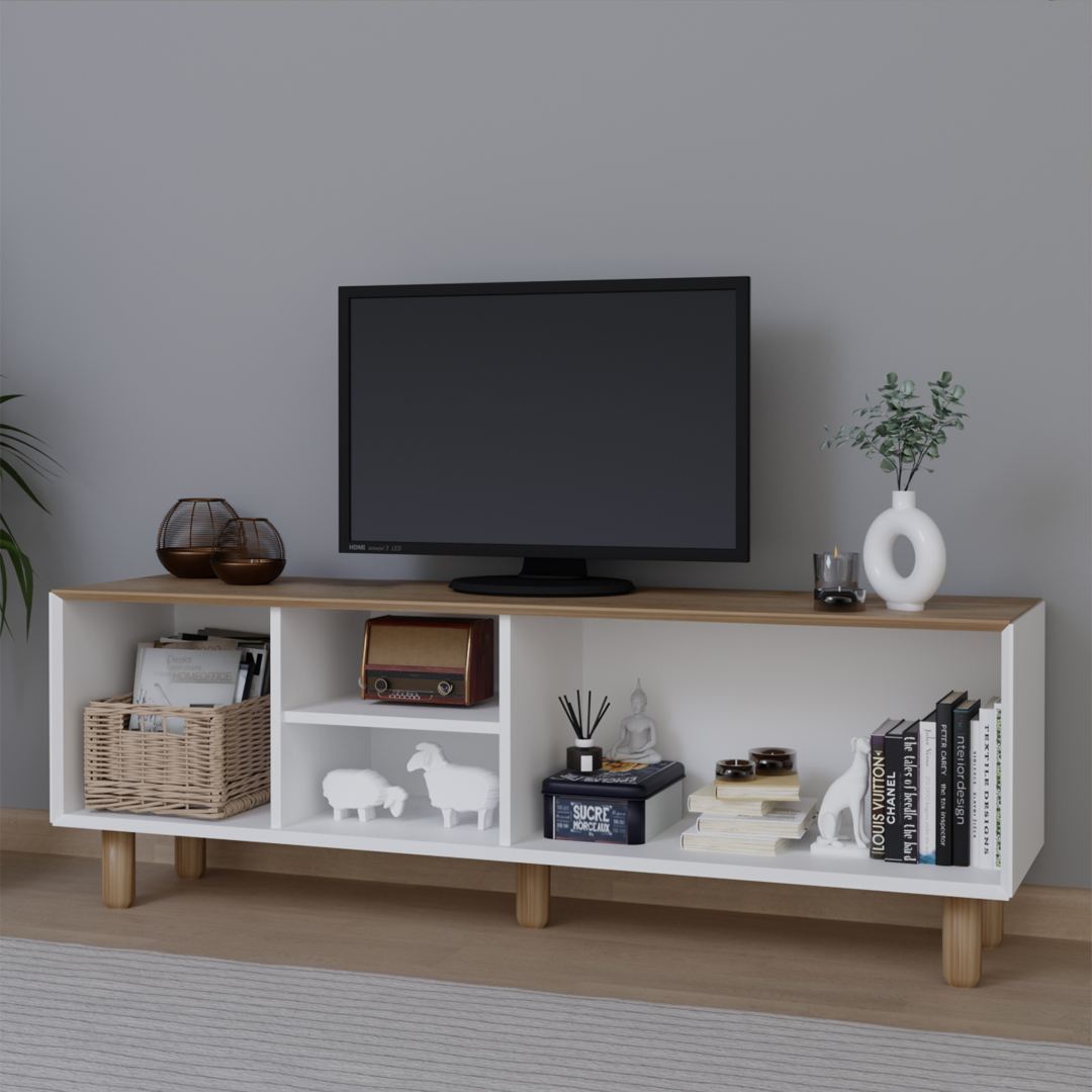 Έπιπλο Τηλεόρασης TV Βάση Σύνθεση Garden Δρυς | 350MWD1705