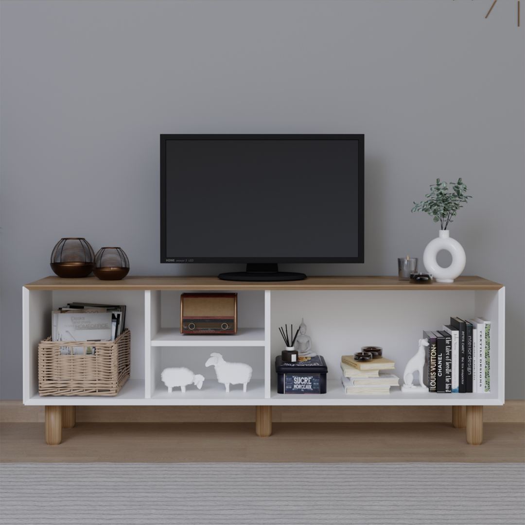 Έπιπλο Τηλεόρασης TV Βάση Σύνθεση Garden Δρυς | 350MWD1705
