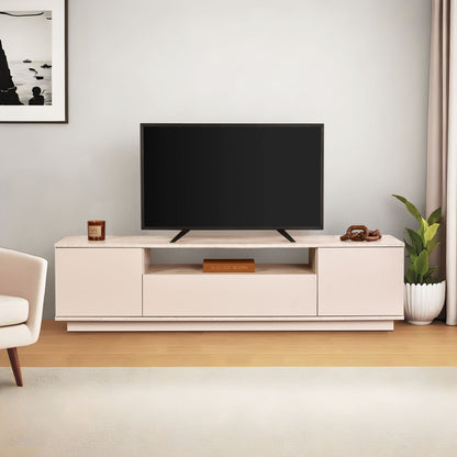 Έπιπλο Τηλεόρασης TV Βάση Σύνθεση Mink Travertine | 353NRD1201