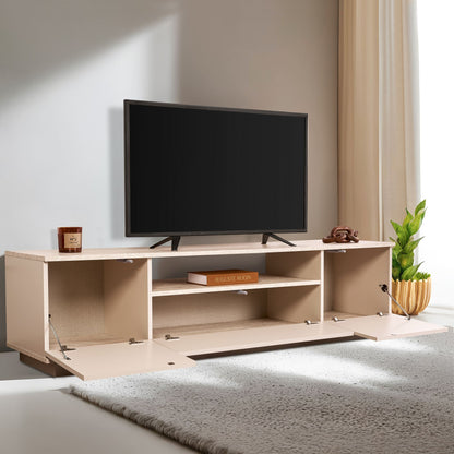 Έπιπλο Τηλεόρασης TV Βάση Σύνθεση Mink Travertine | 353NRD1201