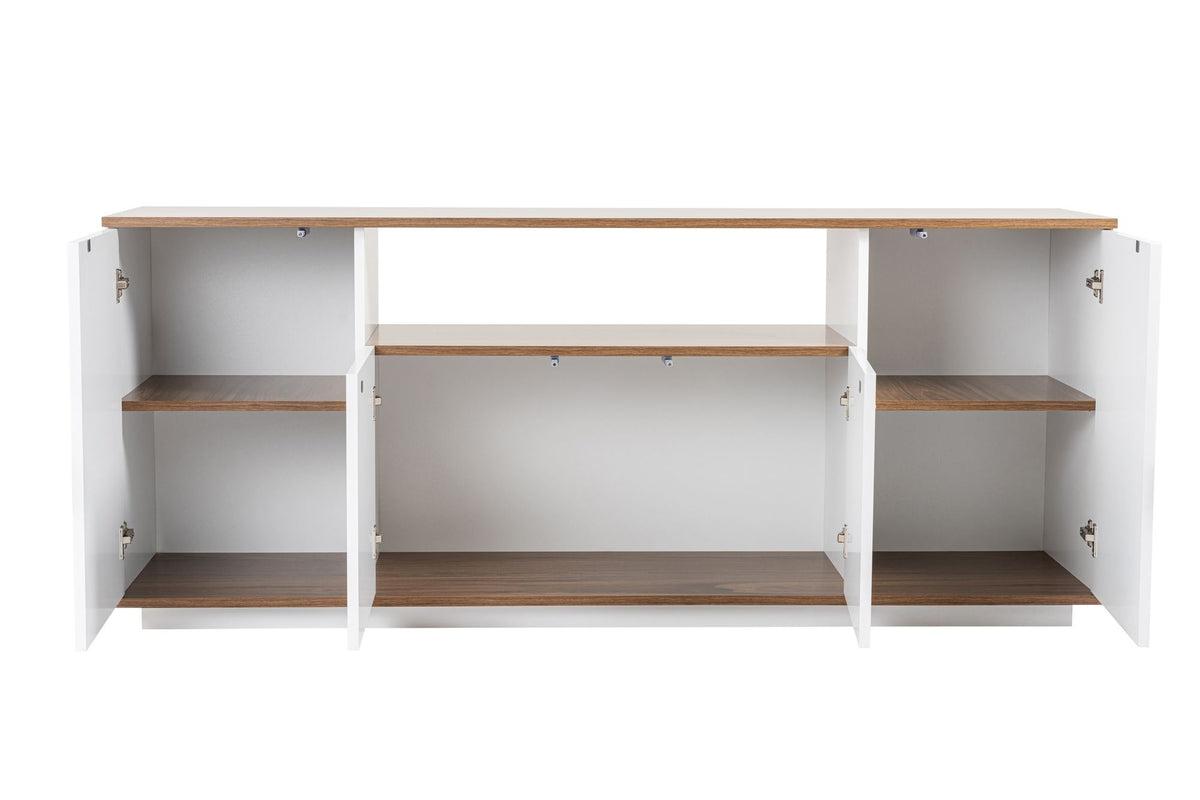 Μπουφές Λευκό
Καρυδί 180x44,5x75cm | 353NRD1205