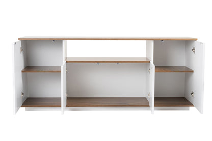 Μπουφές Λευκό
Καρυδί 180x44,5x75cm | 353NRD1205